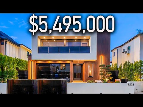 Beverly Grove's Newest Modern Home with Unique Interior Details!