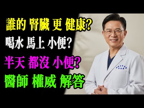 喝水后立刻跑厕所的人 VS 半天不去厕所的人，谁的肾才更健康？权威医生曝出惊人真相，结局完全出乎意料！