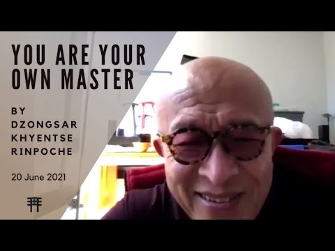 You Are Your Own Master