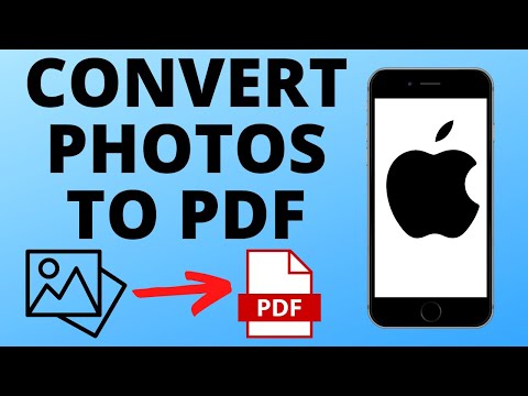 How to Convert a Photo to PDF on iPhone