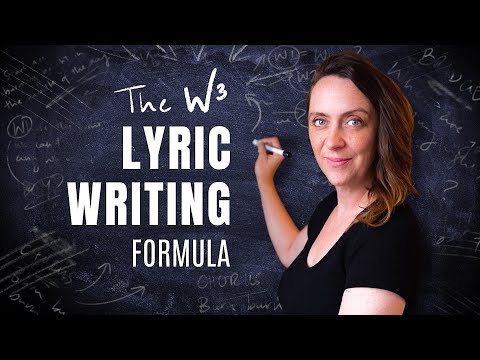 A Simple Formula that makes Lyric Writing So Much Easier!