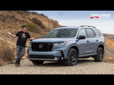 2023 Honda Pilot TrailSport vs. Off-Road Test Course