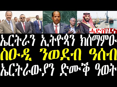Breaking ሕብረት ኣፍሪቃ ኤርትራን ኢትዮጵያን ክሰማምዑን ስምምዕ አልጀርስ ክትግበርን፣ ስዑዲ ንወደብ ዓሰብ ክተልምዕ፣ ኤርትራውያን ይዕወቱdecember15