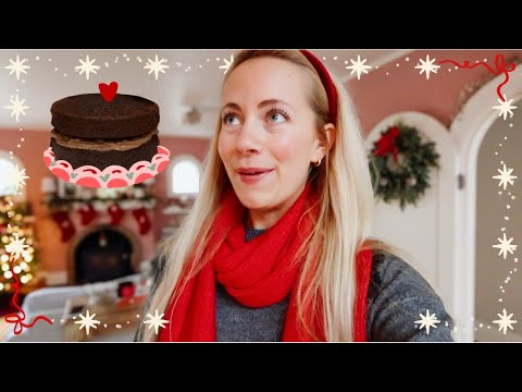 My Favorite Day of Vlogmas So Far ❤️ Baking chocolate cake w/ a side of shenanigans | Vlogmas Day 17