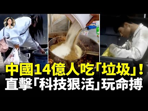 中國14億人都在吃「垃圾」！商家演都不演，毒食假食氾濫，人越吃越少！真實記錄「科技狠活」，黑幕曝光！#預製菜#化學製品#中國食安#真相揭秘