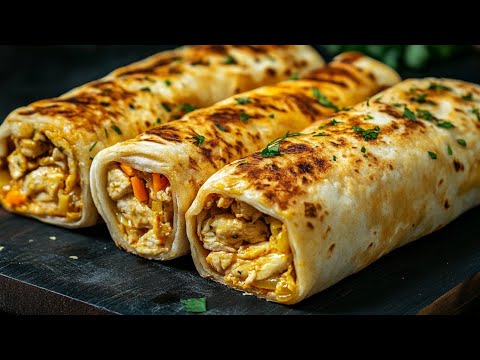 Do you have tortilla and chicken fillet? Fantastically juicy filling and crispy crust!