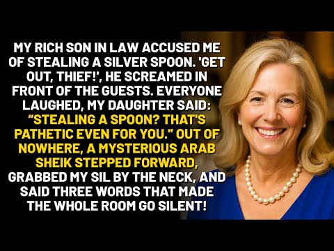 My Rich Son in Law Accused Me Of Stealing A Spoon. The Butler Stepped Forward And Said Four Words