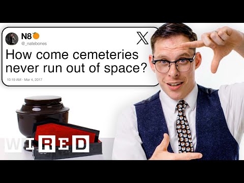 Mortician Answers Burial Questions From Twitter | Tech Support | WIRED