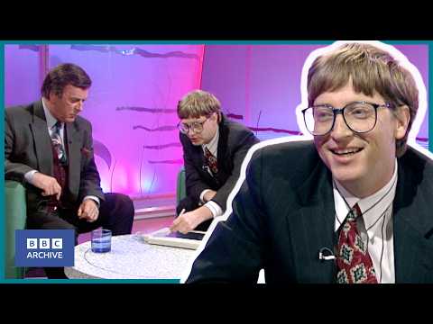 1992: Can BILL GATES Turn TERRY WOGAN on to TECH? | Wogan | Classic BBC Interview | BBC Archive