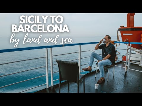 A Great Value Overnight Ferry From Southern to Northern Italy | Sicily to Bareclona by Land and Sea