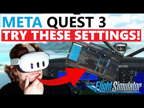 The Quest 3 IS AMAZING with THESE SETTINGS! MSFS VR Setup Guide - BOOST YOUR FPS! RTX3070 - RTX4090