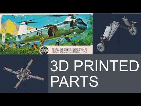 Airfix 1/72 192 Belvedere (With new 3D parts)