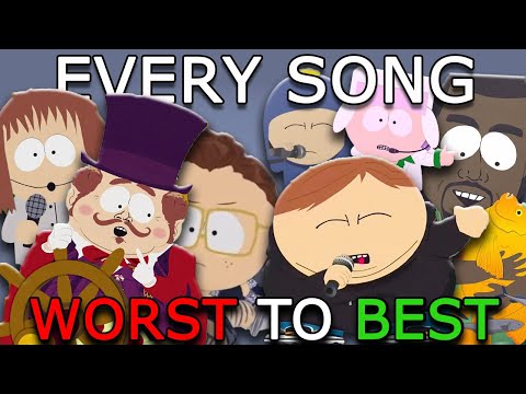 EVERY South Park SONG RANKED from WORST to BEST