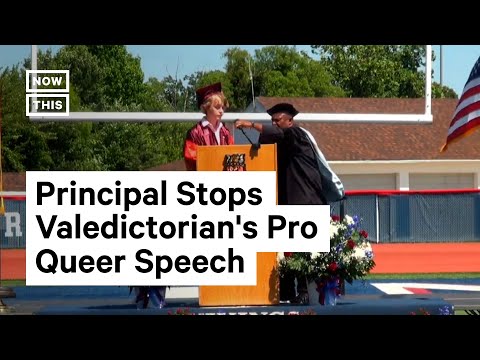 Valedictorian's Mic Cut Off During Queer Identity Speech
