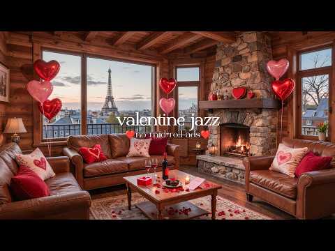❤️ Valentine Jazz (NO MID-ROLL ADS) – Warm Romantic Ambience for Relaxation & Love