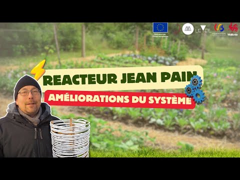 Réacteur Jean Pain : améliorations du système - Eveil Comesti Lab