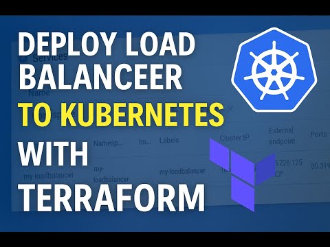 Deploy kubernetes load balancer with terraform