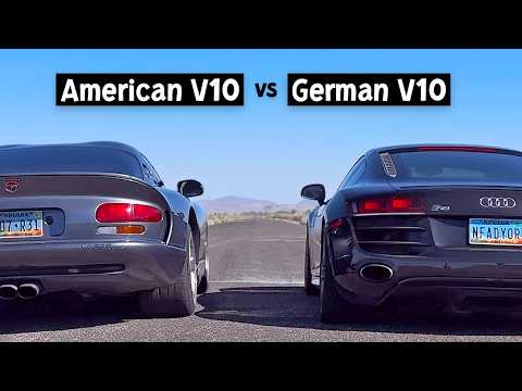 I bought an original V10 R8. Can it hang with the stang?