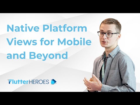 Dominik Roszkowski - Native Platform Views for Mobile and Beyond | Flutter Heroes 2023 Talk
