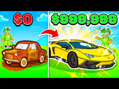 ich ziehe das 0.000001% SELTENE AUTOS in Roblox!