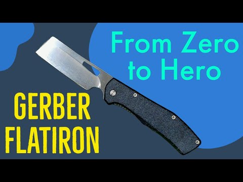 Gerber Flatiron Knife - From Zero to Hero - Review and Fixes