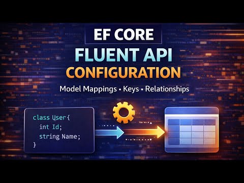 5. Fluent API with Entity Framework Core with Example