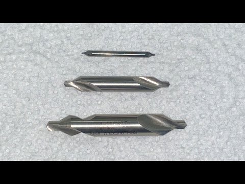 HOW TO SHARPEN CENTER DRILLS