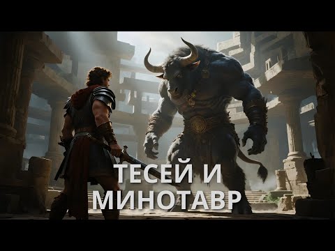 Полная история о Тесее и Минотавре | Греческая мифология
