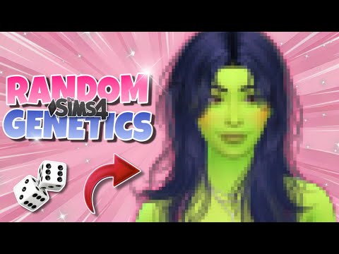 *RANDOM* Genetics!?! Sims 4 CAS Challenge