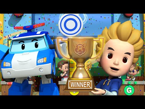 퀴즈 대결을 하자│로보카폴리 안전 시리즈│소방 안전 퀴즈│45분 안전 애니메이션│퀴즈를 맞춰봐│어린이 애니메이션│로보카폴리 TV