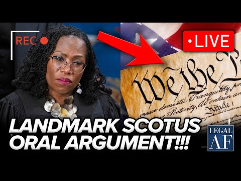 LIVE: Landmark SCOTUS Oral Argument on Birthright Citizenship
