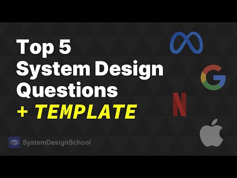 Master System Design Interviews: 5 Key Questions & a Winning Template