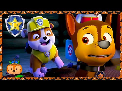 Chase and Rubble Search For Ghosts in the Haunted Cabin! 👻🏕️ | Chase Official Channel | PAW Patrol