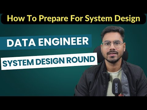 system design round for data engineer