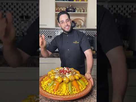 جديد شاف توفيق #الكسكس المغربي على حقو وطريقو