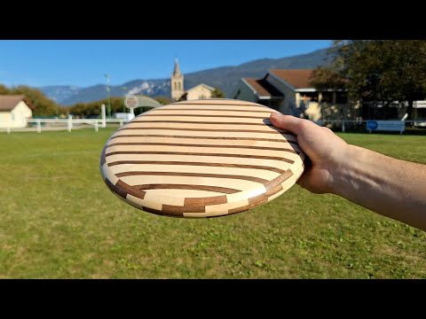 Making A Wooden Frisbee