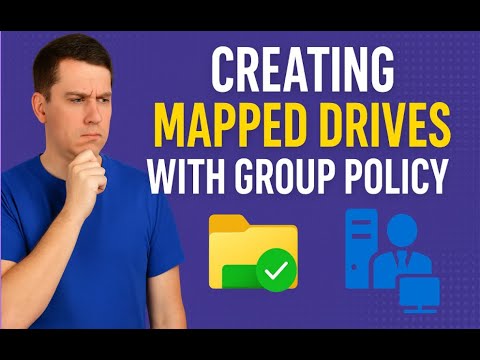Creating Shared Mapped Drives Using Group Policy
