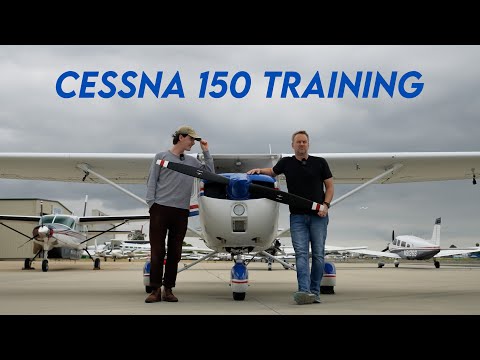 Cessna 150 Flight Training: 3 Touch-and-Go's