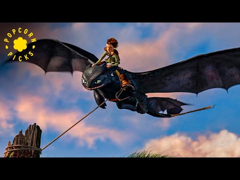 Hiccup Learns to Train Dragons (Montage Scene) | How to Train Your Dragon
