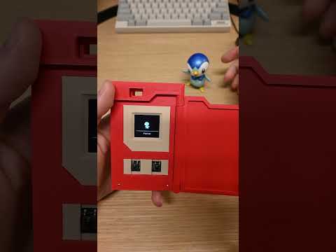 This Pokedex actually works. #diy #tech #pokemon