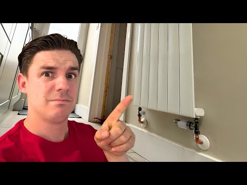 I HATE installing these designer radiators!