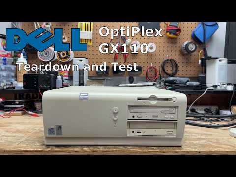 Dell OptiPlex GX110 - From the Beige Age. Teardown and Test.
