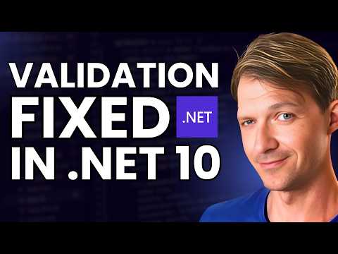 .NET 10 Makes Validation CRAZY Simple (Minimal APIs Upgrade!)