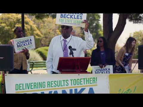 Jovanka Beckles Shows up.