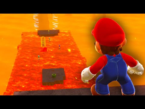Speedrunning an impossible Mario Odyssey challenge