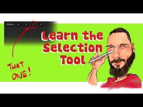 Procreate tips, LEARN the selection/lasso tool! #learnprocreate
