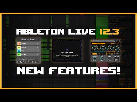 Wild New Features in Ableton Live 12.3!