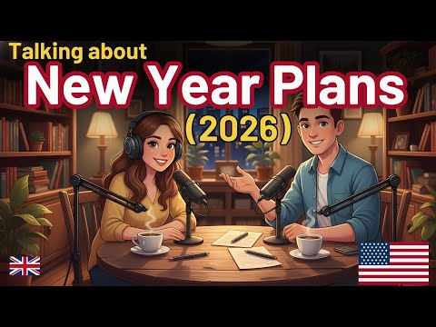 How to Talk About Your New Year Plans | Real English Conversation Practice