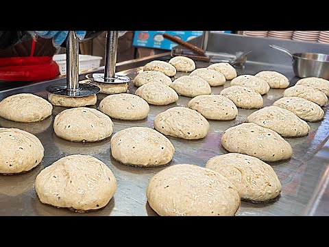 하루 1000개씩 팔리는 호떡?! 잘 나가던 약사 그만두고 호떡장사로 대박난! 줄서서 먹는 역대급 왕호떡 / Korean pancakes "Hotteok"- Korean food