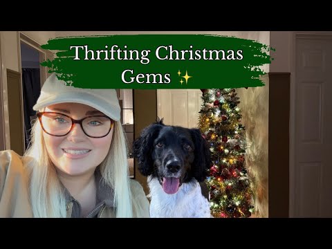 A Cozy Christmas Prep Weekend | Thrifting Gems, Gift shopping & Homemade Peppermint Creams 🎄✨